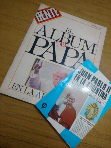 Revista Y Libro Del Papa En Argentina (cod 6)