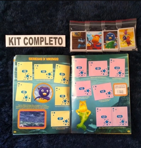 Album De Fig. Backyardigans 2009. Completo. Para Colar. (Usado)