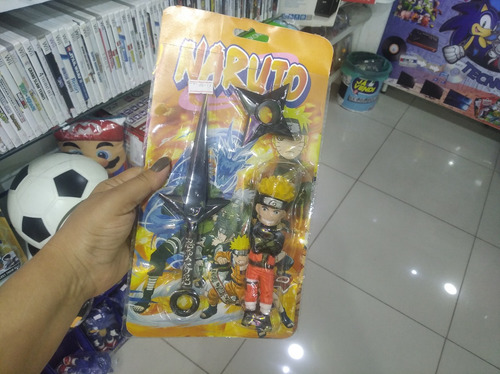 Brinquedo Naruto Boneco Com Estrela
