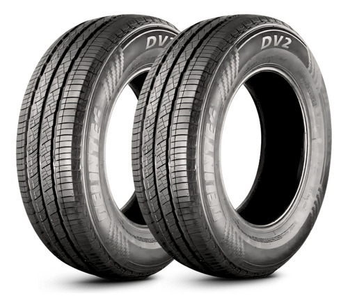 Kit De 2 Pneu Aro 15 205/70r15c Delinte Dv2 106/104s 8 Lonas