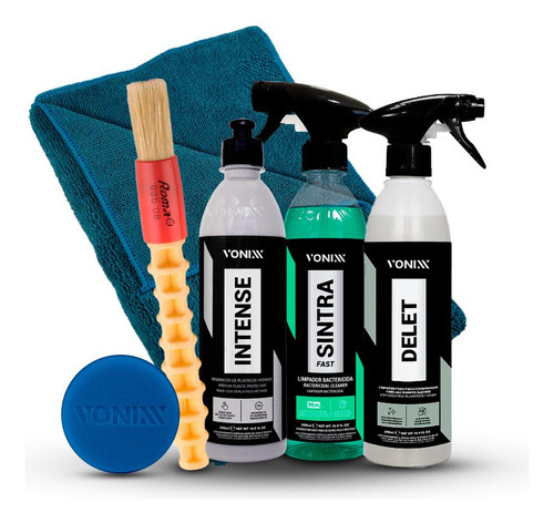 Kit Limpeza Automotiva - Sintra Intense Delet