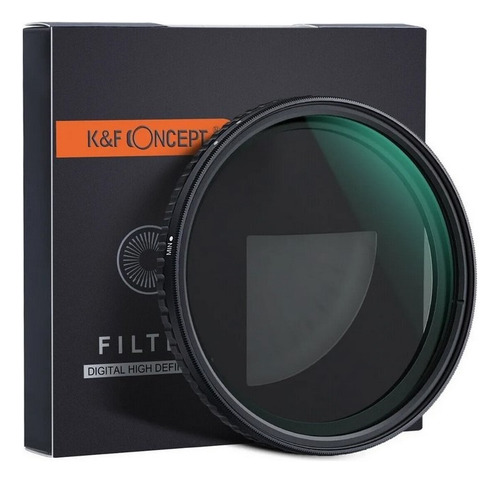 Filtro Nd2 - Nd400 Variável 52mm - K&f Concept