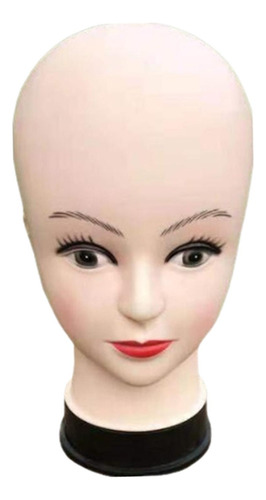 Cabeza De Maniquí Femenina Calva, Cabeza De Entrenamiento,
