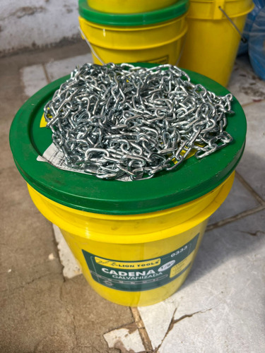 Bote De Cadena Con 25 Kg. Galvanizada 1/8 Son 131 Metros