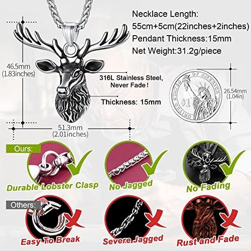 Collar De Mitología Celta Faithheart Para Hombres, Colgante