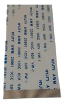 Comprar 01 Cabo Flat Awm 20861 105c 60v 40cm 50 Vias 2,5cm Novo