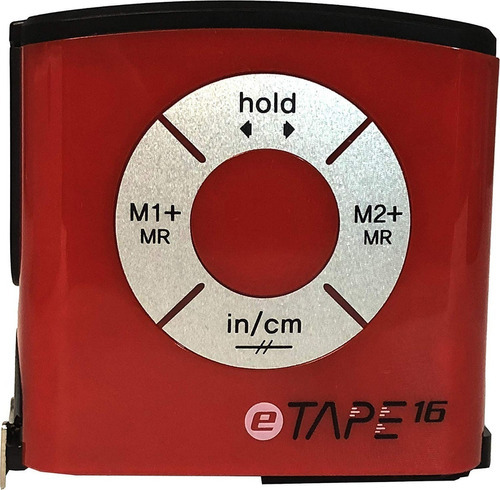 A fita métrica Etape16 usa display digital resistente a 5 Mts