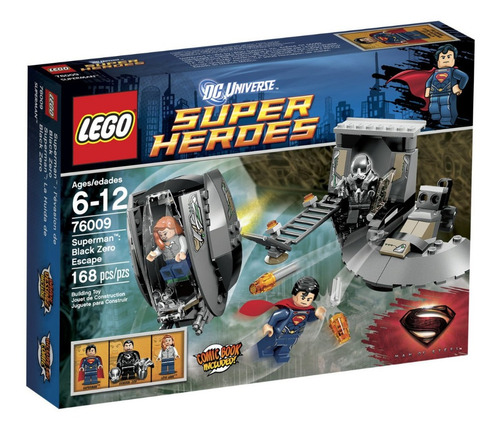 Lego Super Heroes Superman Black Zero Escape 