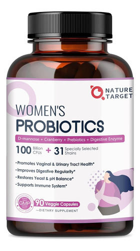 Mujer Probioticos Prebioticos Digestivo Vaginal Eg R29 Sabor Sin Sabor