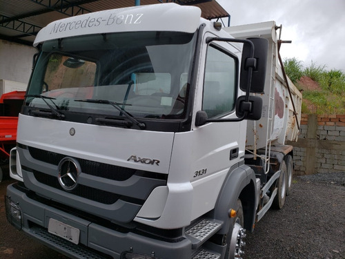 Mercedes-bens Axor 3131 6x4 Ano 2014 Caçamba Traçado