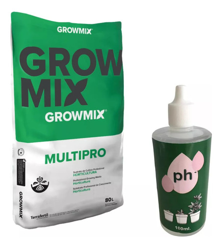 Kit Grow Mix Multi Pro 80 Lts + Ph - (menos) 100 Ml Pr6-*