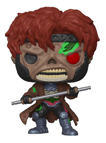 Funko Pop Marvel Zombies Gambit Zombie 788 Boneco Original