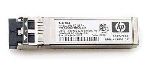 Sfp + Xcvr 8 Gb Fc Sx-lc 20q (aj718 A) -