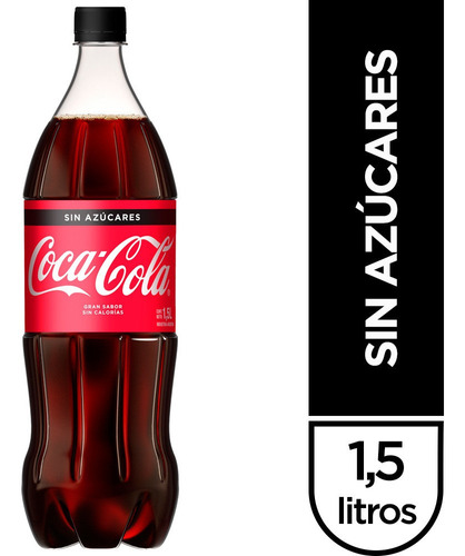 Coca Cola Sin Azucares 1.5l