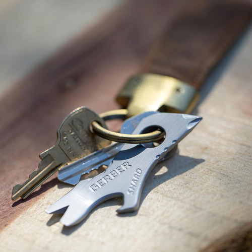 Gerber Gear Shard 7-in-1 Keychain Bottle Opener Multitool...