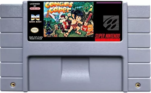 Congo's Caper - jogo do macaquinho no super nintendo - snes 