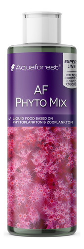 Af Phyto Mix 250 Ml, Alimento En Fitoplankton Para Corales