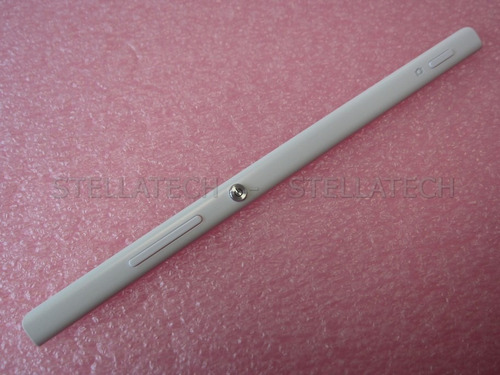Imagem 1 de 1 de Aro Lateral Do Botão Power Do Xperia Xa1 - Branco G3116