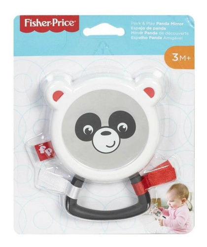 Fisher Price Safári De Mordedores Panda - Mattel Cor Branco Não se aplica