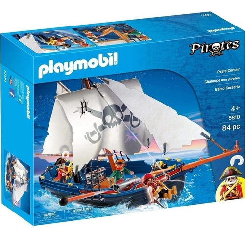 Playmobil 5810 Barco Corsario Intek Bunny Toys