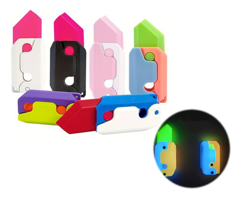 24 Cuchillo Tiktok Carrot Navaja Knife Fidget Juguete Piñata