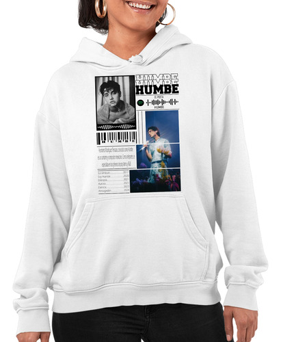 Sudadera Con Gorro, Cantante Humbe