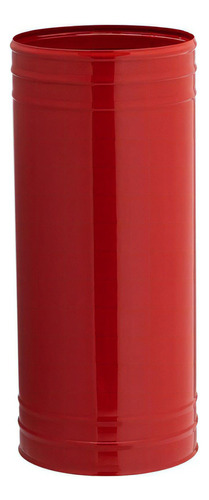 Porta Guarda-chuvas Vermelho Aço Galvanizado 40 X 17 Cm