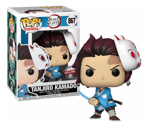 Funko Pop Tanjiro Kamado W/ Mask #867 Demon Slayer Exclusive