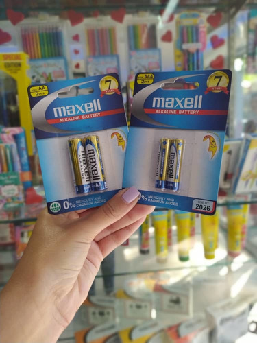 Pila Maxcell Aa Y Aaa Caja De 10 Blíster