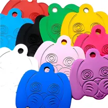 Comprar Plaquinhas Tag Identificação Para Pet Vários Formatos Kit 1