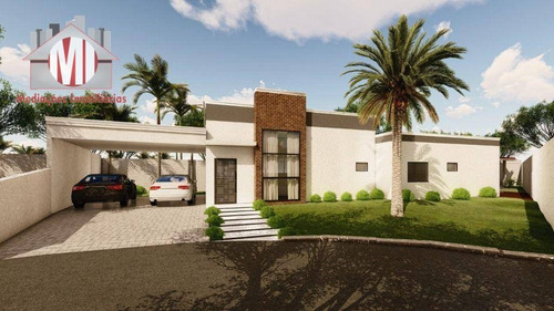 Imagem 5 de 28 de Linda Casa De Campo, Com Escritura, Em Fase De Obras, 3 Dormitórios, Piscina, À Venda, 560 M² Por R$ 900.000 - Villa Real - Bragança Paulista/sp - Ch0967