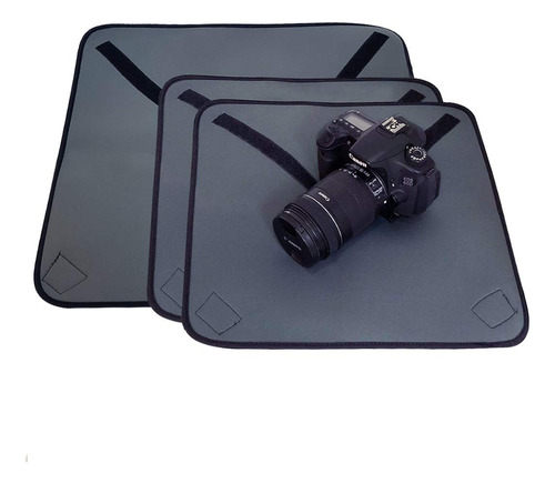 Funda Neopreno Ajustable Para Camara Reflex Digital 3 Unidad