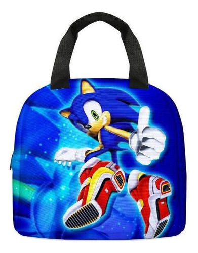 Sonics The Hedgehog Cooler - Bolsa De Almuerzo Con Aislamien