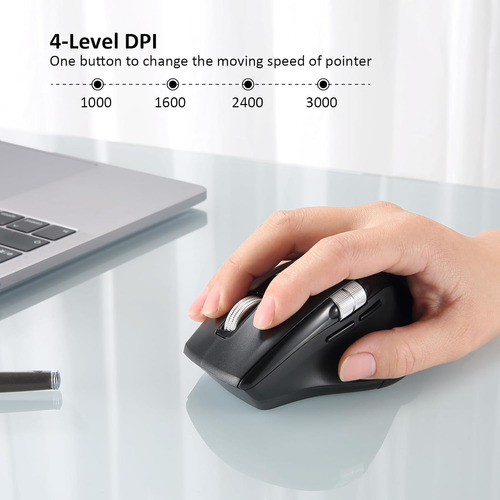Ratón Bluetooth Inalámbrico Para Computadora Infinmind Con S