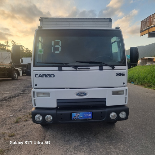 Ford Cargo Modelo  816 Ano 2013 Bau Unico Dono Carro Top 