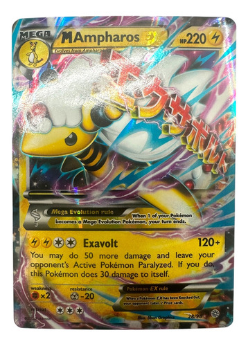 Mega Ampharos 28/96 - Ancient Origins - Pokemon Tcg