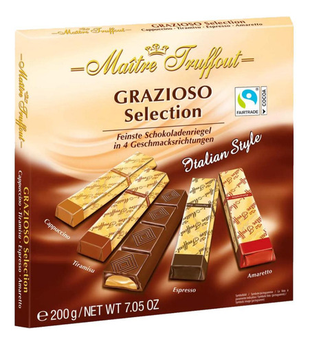 Chocolate Austríaco, Grazioso, 1 Caixa, Maître Truffout