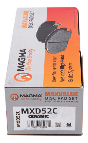 Balatas Del C20 5.7v 8cil 1978 1979 1980 Ceramica
