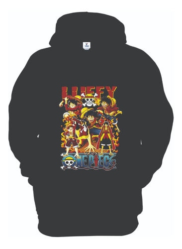 Sudadera Hoodie Monkey D Luffy One Piece Anime