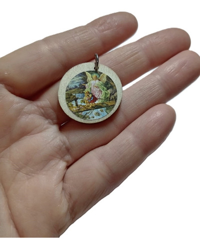 25 Dijes Circulo Medallas De Los Santos A Elegir (m4)