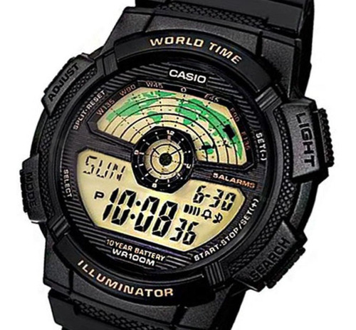 Reloj Casio Iluminator Digital Ae-1100w-1bvdf