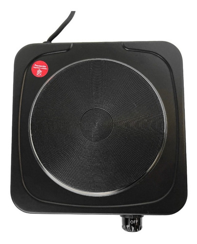 Imagen 2 de 10 de Anafe Electrico 1 Hornalla 1500w Potente Cocina Portatil