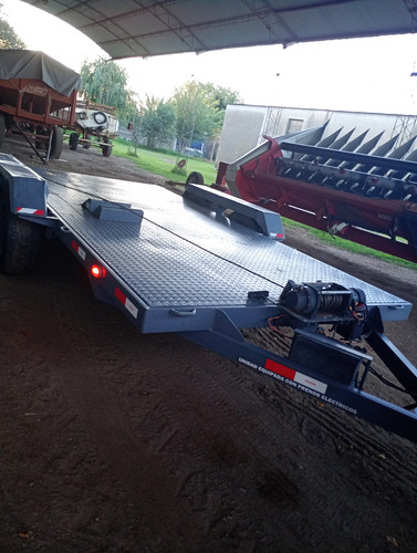Trailer Auxilio,frenos Eléctricos, Malacate Y Batería