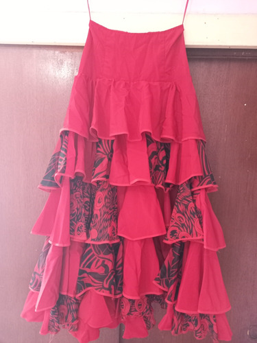 Falda De Flamenco Para Niñas,  Talla Xs