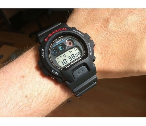 Relógio Masculino Casio G-shock Dw-6900-1vdr Original +nf