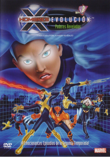 X-men Hombres X Evolucion Poderes Revelados Dvd