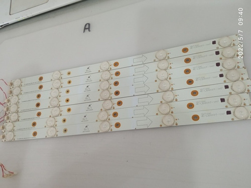 T0t 40b3800 8 Tiras De 5 Leds Pioneer Ple 4005fhd (Usado)