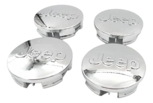 Centro Tapa Rin Compatible Con Jeep 63 Mm