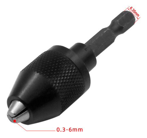 G Adaptador Chuck Hex K Sin Llave De 1/4 Para Taladro De