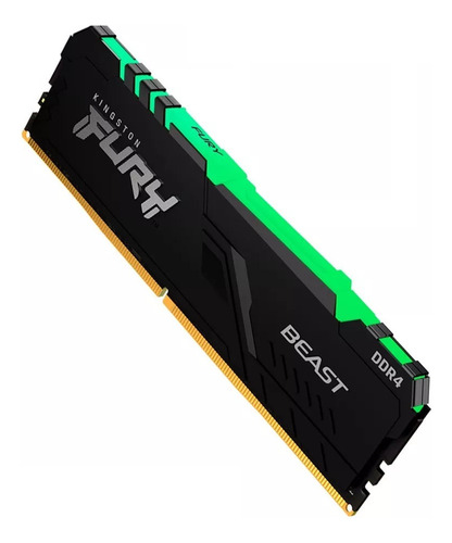 Bc.ec Memoria Ram Ddr4 Kingston Fury Beast 3600mhz 8gb Rgb